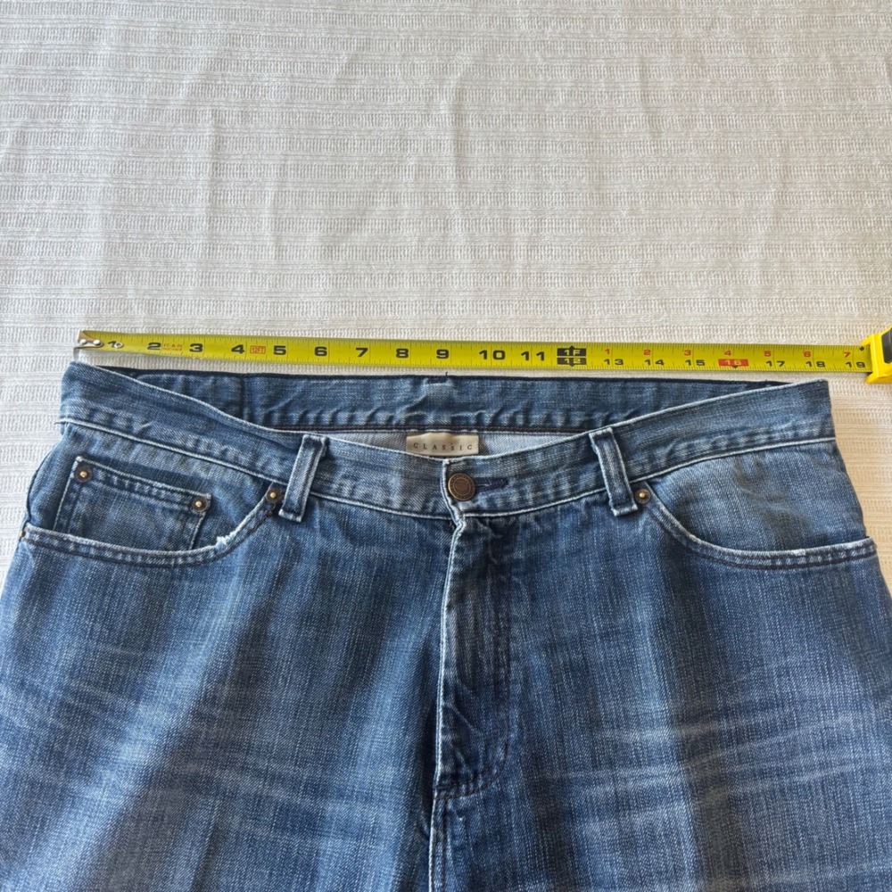 Perry Ellis America Mens Classic Fit Straight Leg Jeans Blue Denim 34x30 RN37763 - Picture 8 of 11